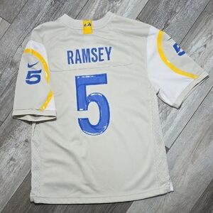 Nike | Youth Los Angeles Rams Jalen Ramsey #5 Game Jersey Alternate Colorway